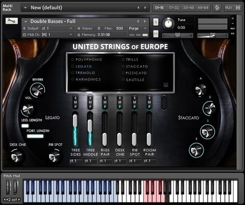United Strings of Europe Basses 欧洲联合弦乐之低音提琴kontakt 音色(5)