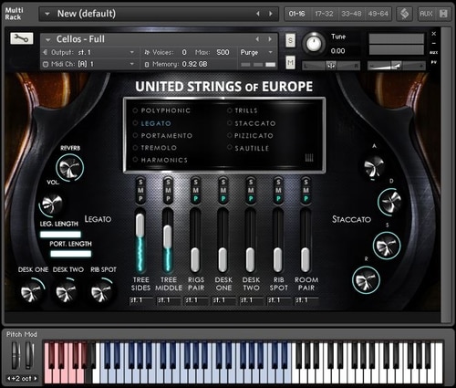 United Strings of Europe Cellos 欧洲联合弦乐之大提琴 kontakt(4)