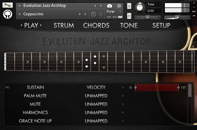 爵士Jazz电吉他音源Orange Tree Samples Evolution Jazz Archtop (kontakt | 1.53GB)