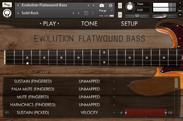 老式P-style电贝司音源Orange Tree Samples Evolution Flatwound Bass (kontakt | 3.18GB)