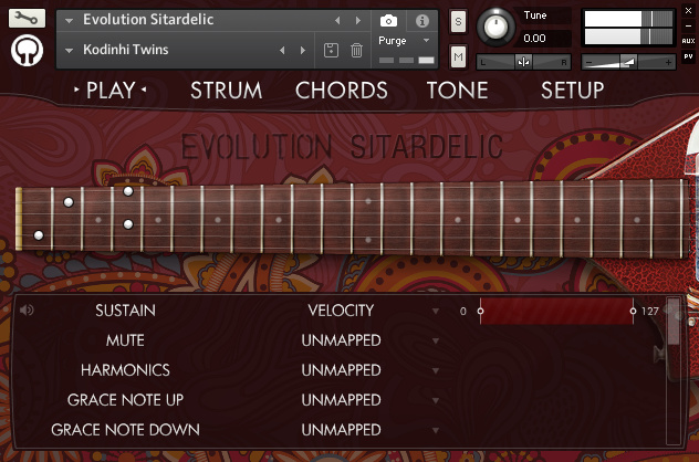 电西塔琴音源 Orange Tree Samples Evolution Sitardelic (kontakt | 2.01GB)