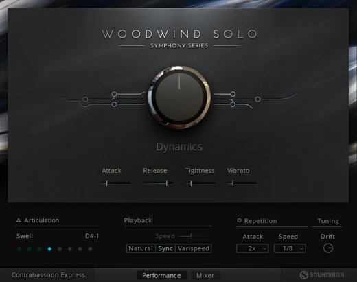 Symphony Series Woodwind Solo Library 木管独奏Kontakt音色