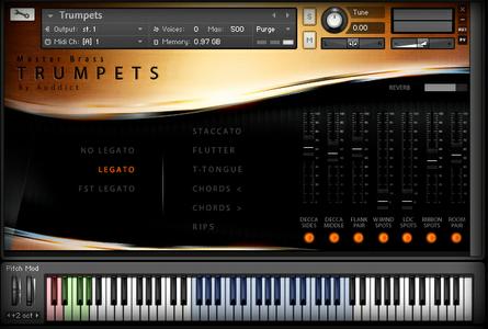 铜管大师-小号音源Auddict Master Brass Trumpets.v1.1(kontakt | 5.5GB)