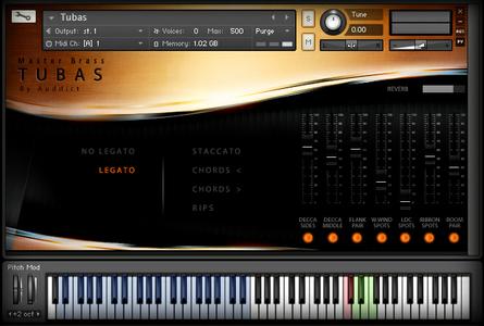 铜管大师-大号音源Auddict Master Brass Tubas v 1.1(kontakt | 5.98GB)