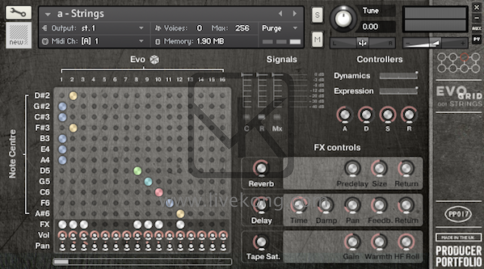 喷火配乐工具Spitfire PP017 Evo Grid 01 Strings(kontakt | 23.89GB)