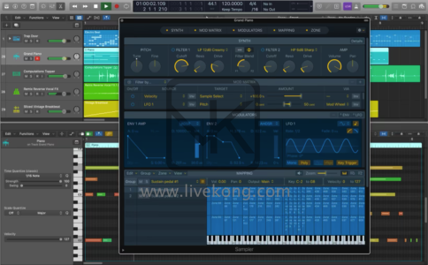 Logic Pro X 10.5.1 多国语言版Mac编曲录音软件插图2