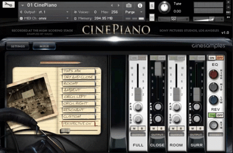 电影钢琴音源Cinesamples CinePiano（kontakt | 9.76GB）