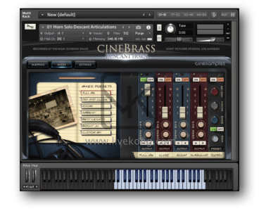 电影铜管Cinesamples CineBrass Core v1.8核心版（kontakt | 4.95GB）