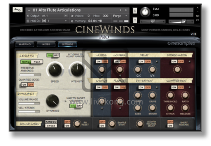 电影配乐木管音源Cinesamples CineWinds PRO v1.3（kontakt | 17.74GB）