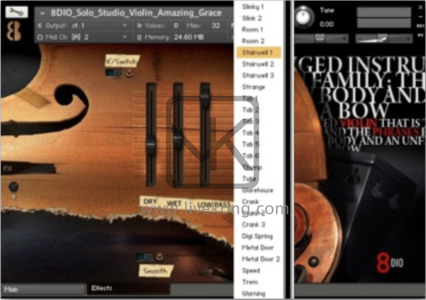 8Dio Studio Solo Violin  独奏小提琴 kontakt | 百度云