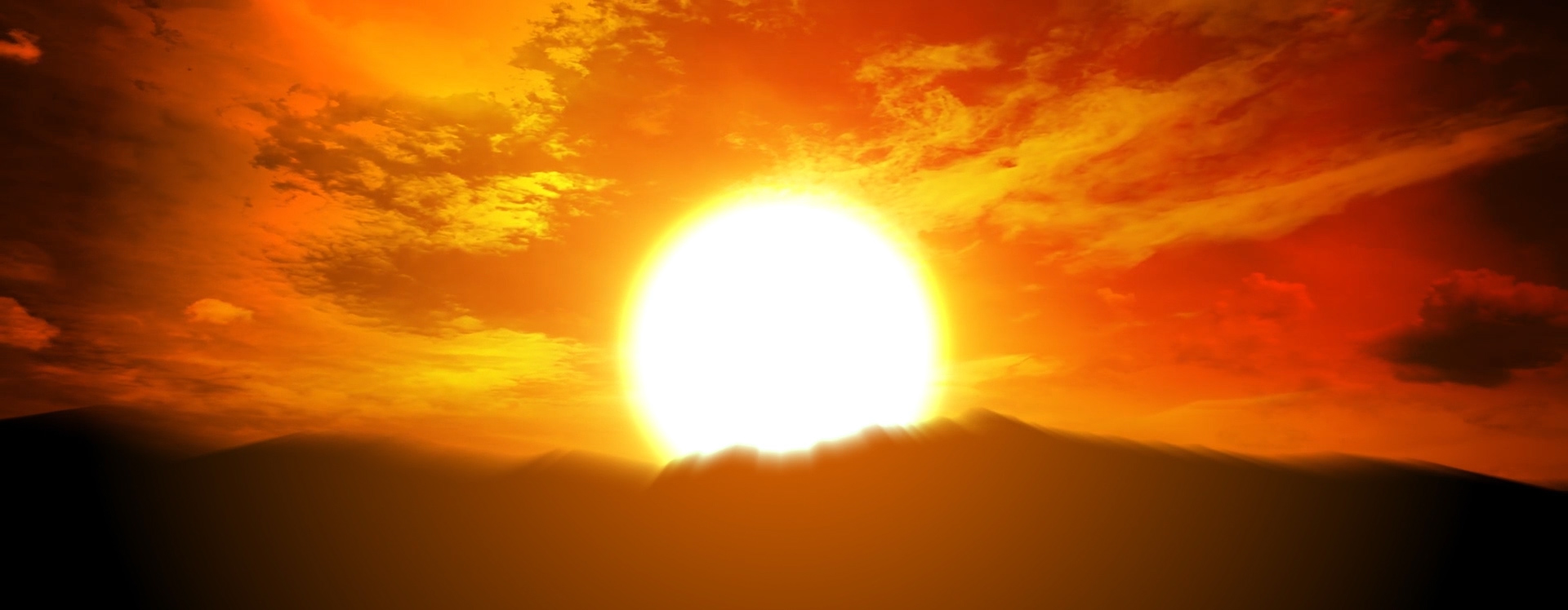 日出视频素材红日视频素材晚霞日出实拍动态视频素材