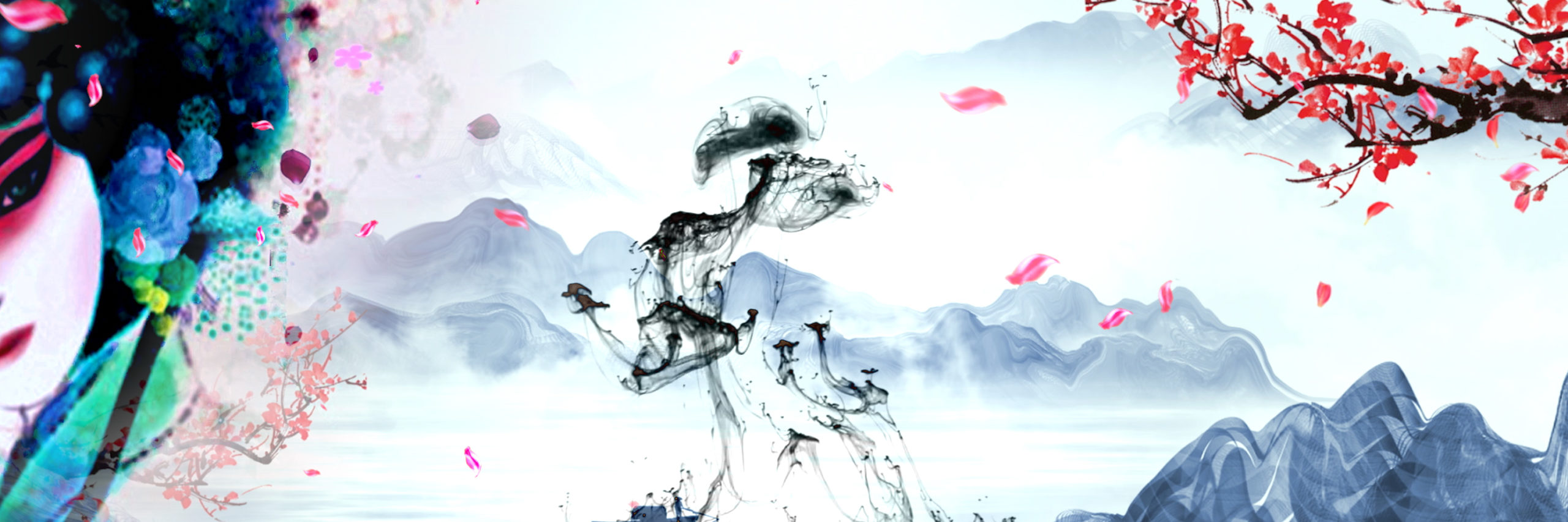 俏花旦配乐成品视频花旦led大屏背景戏曲京剧花旦越剧昆剧花旦视频